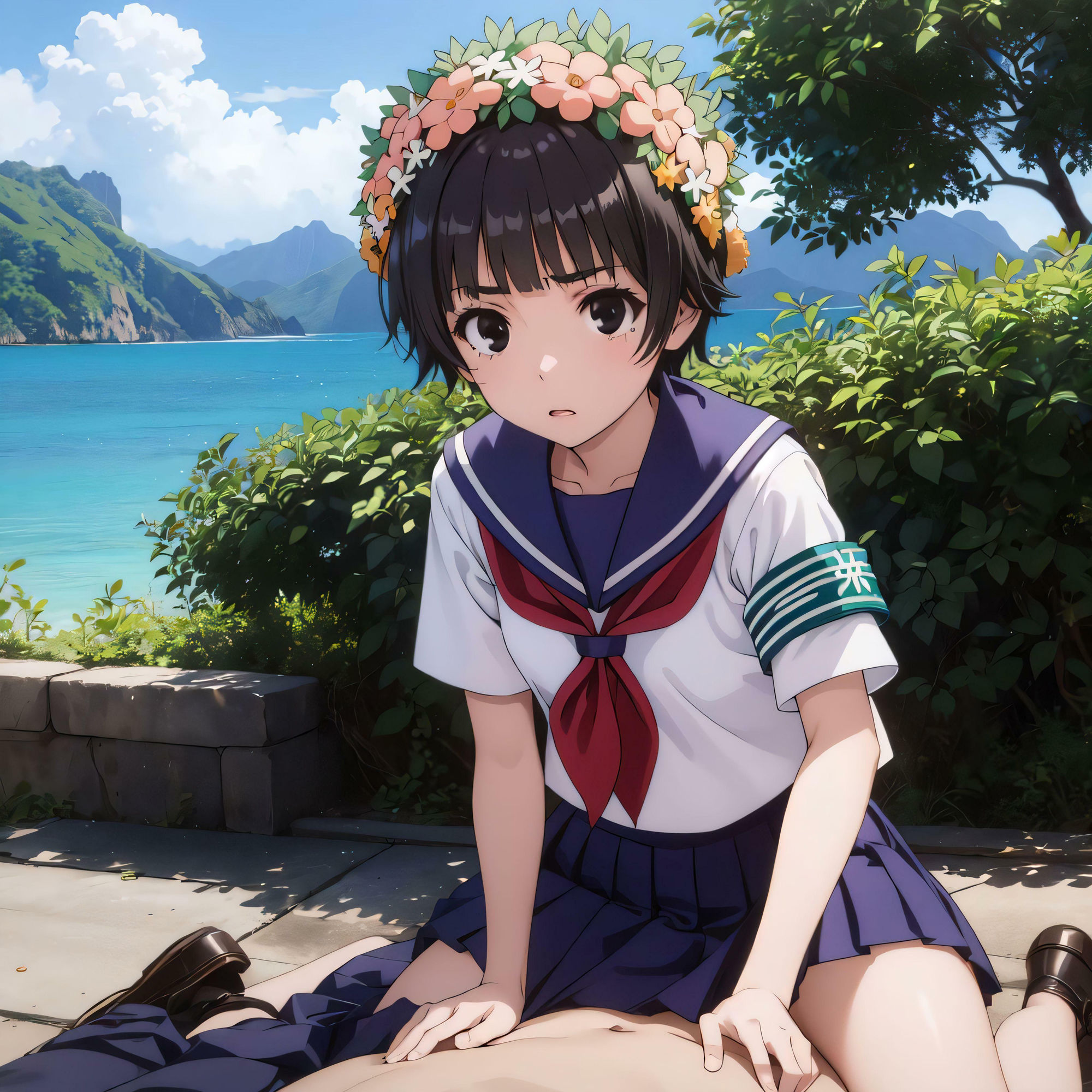 サンプル画像2:怖いものなんてない(あめつちこよみ) [d_401433]