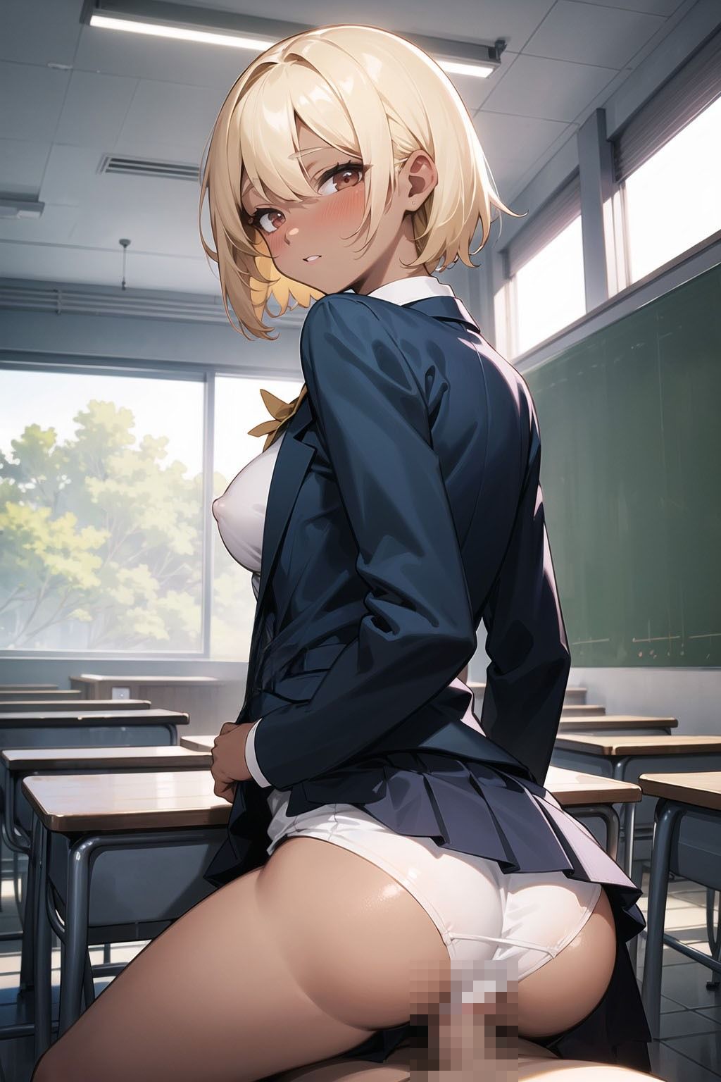 黒ギャルちゃんの災難のサンプル画像 6