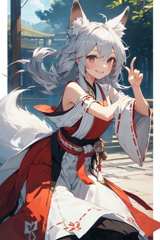 サンプル画像2:妖狐さんのえっちな画像(ニワトリドリーム(ニワドリ)) [d_401622]