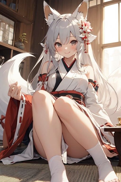 サンプル画像3:妖狐さんのえっちな画像(ニワトリドリーム(ニワドリ)) [d_401622]