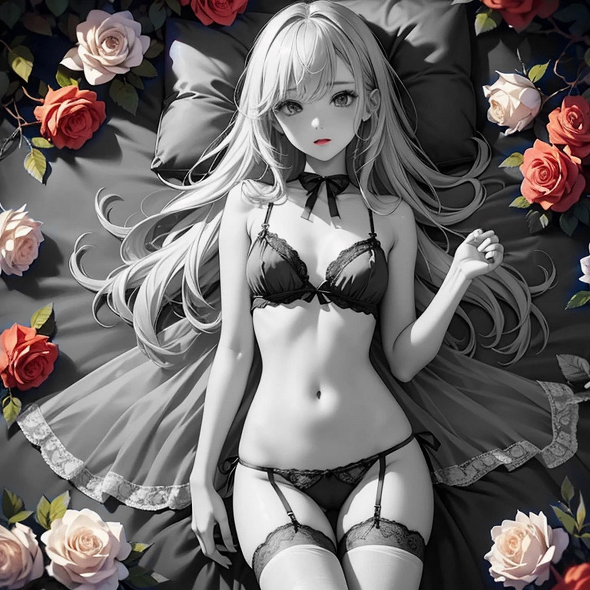 サンプル画像1:聖少女モノクローム2(闇妖精) [d_401714]