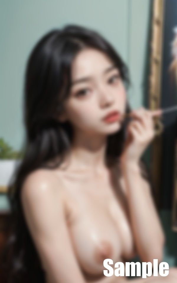 サンプル画像6:画家(にゃんころりん) [d_401774]