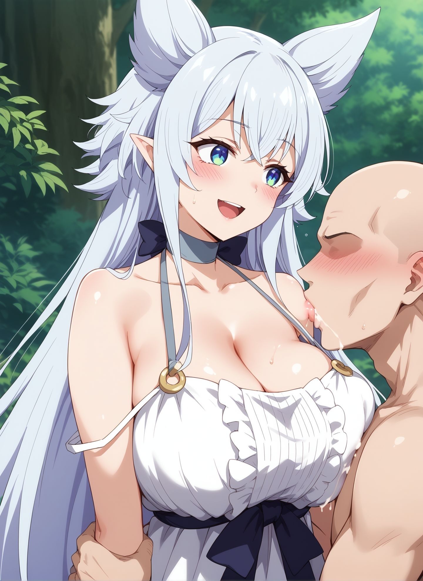 サンプル画像5:旦那様！ どこまでお供いたします！(モザイク君) [d_401798]