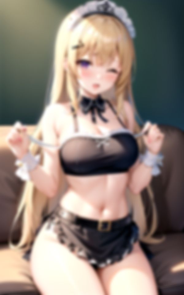 サンプル画像1:興奮メイド彼女(淫乱の海) [d_401924]