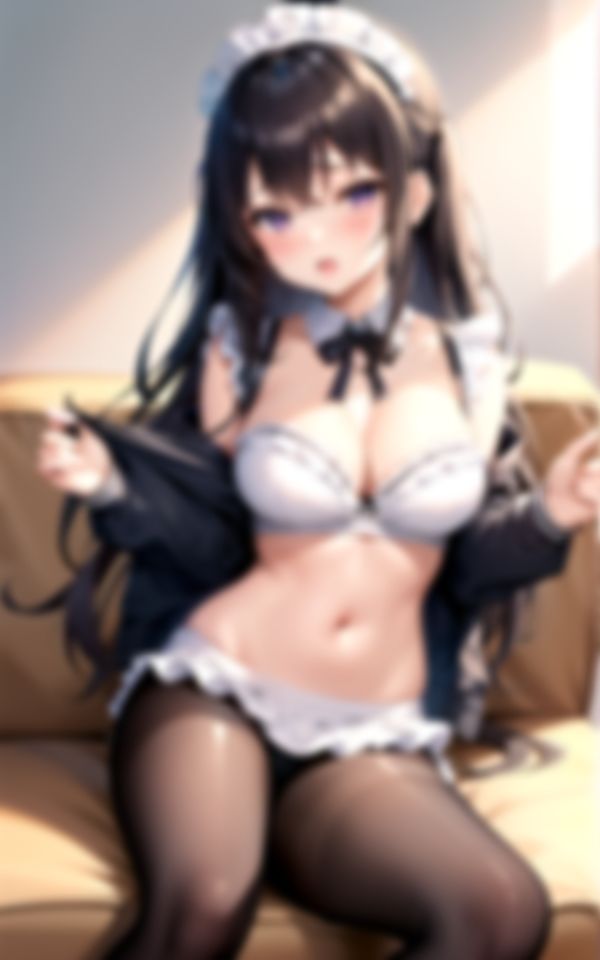 サンプル画像3:興奮メイド彼女(淫乱の海) [d_401924]