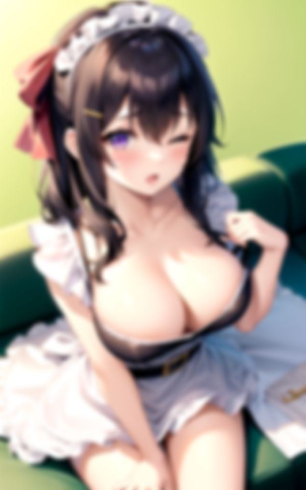 サンプル画像5:興奮メイド彼女(淫乱の海) [d_401924]