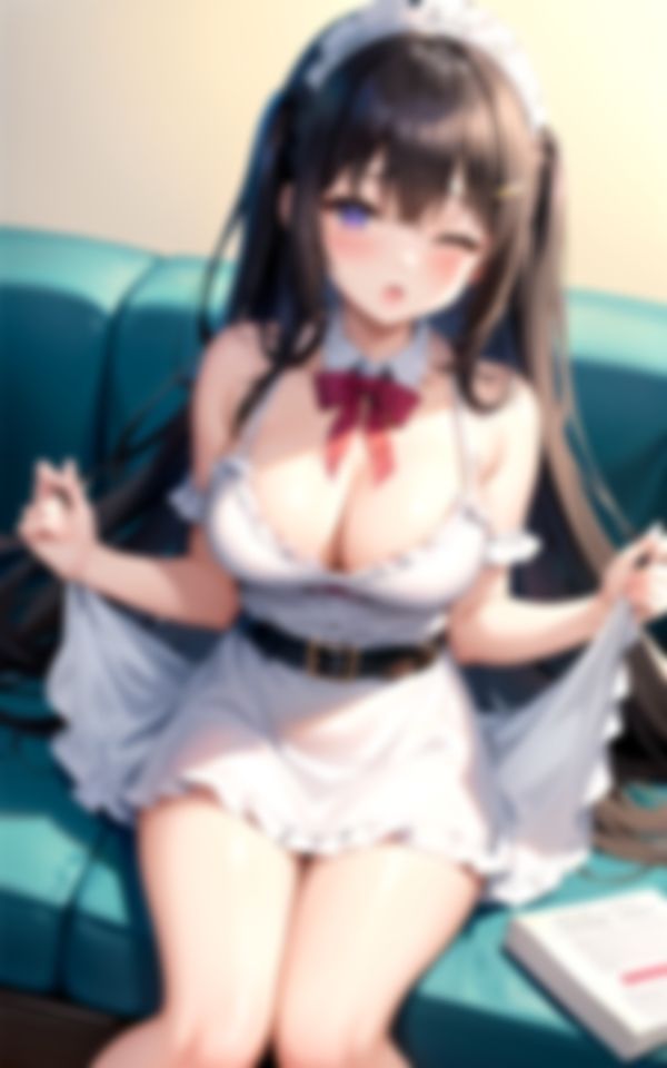 サンプル画像6:興奮メイド彼女(淫乱の海) [d_401924]