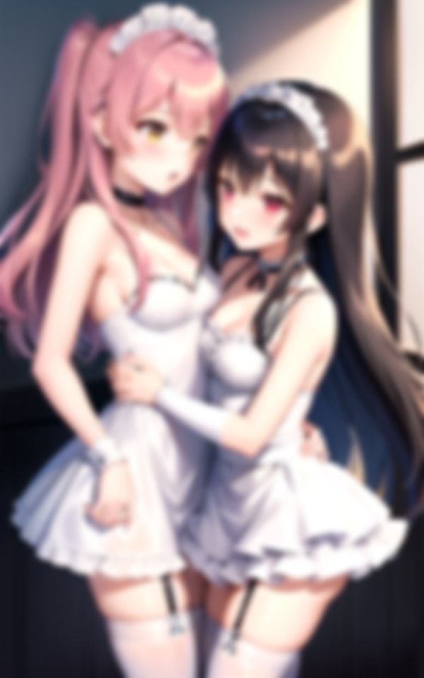 サンプル画像3:エロすぎるメイド達のレズ性行(淫乱の海) [d_401926]