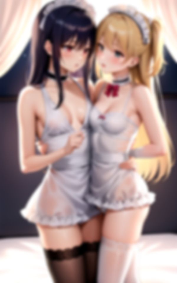 サンプル画像2:メイド達は隠れて遊ぶ(ero02) [d_401944]