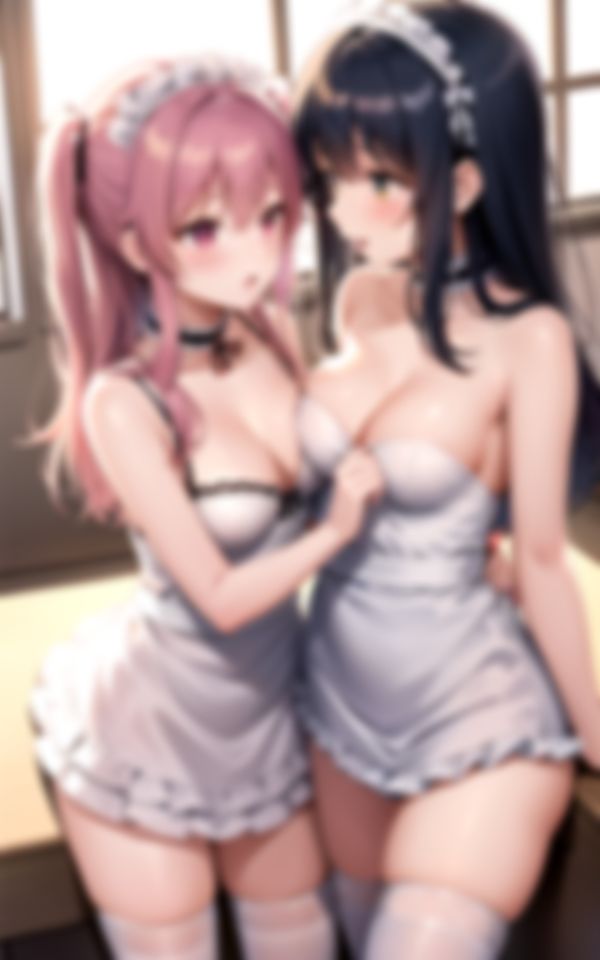 サンプル画像6:メイド達は隠れて遊ぶ(ero02) [d_401944]