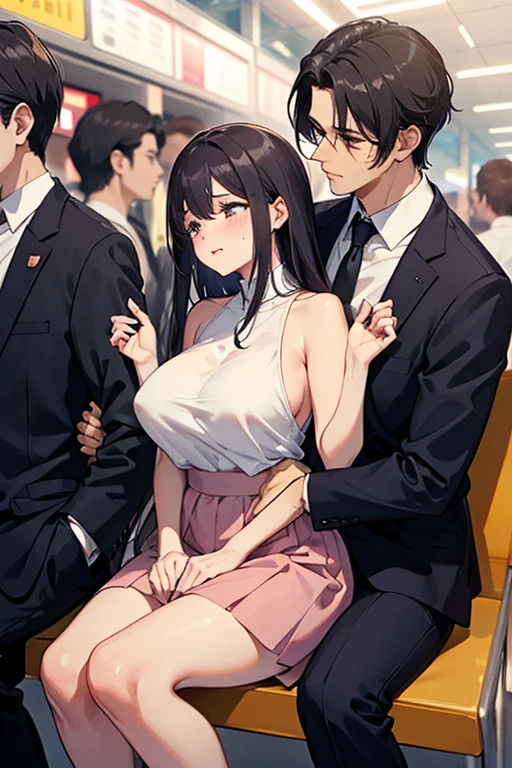 サンプル画像3:ヤリモクナンパ男達に堕ちた爆乳妻達(fundreamer) [d_401951]