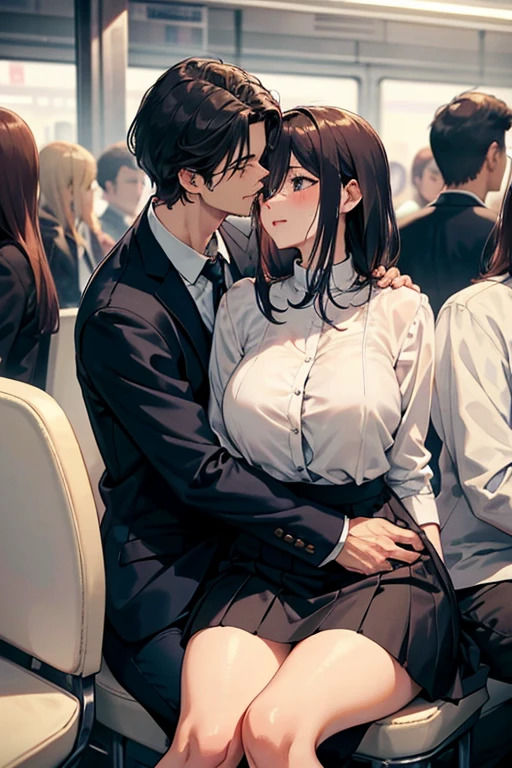 サンプル画像4:ヤリモクナンパ男達に堕ちた爆乳妻達(fundreamer) [d_401951]