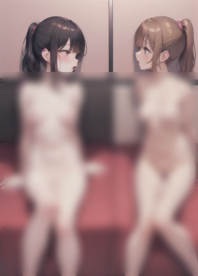 サンプル画像2:裸でレズセ「女の子の肌ってすべすべ」(素晴らしい日々) [d_402082]