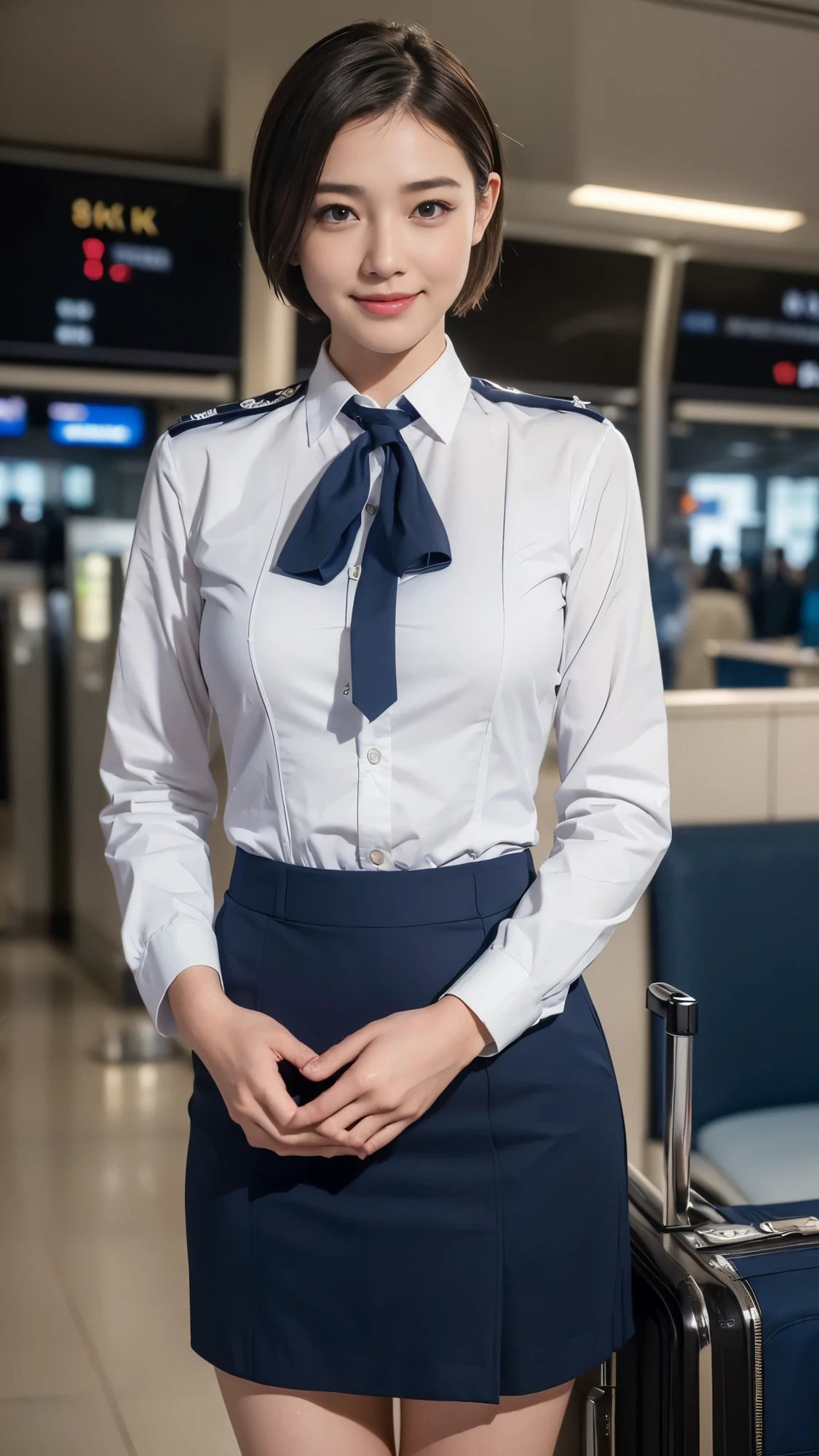 サンプル画像1:スケスケカメラで美人なキャビンアテンダント（CA）を撮影した結果(AI GAL 24) [d_402192]