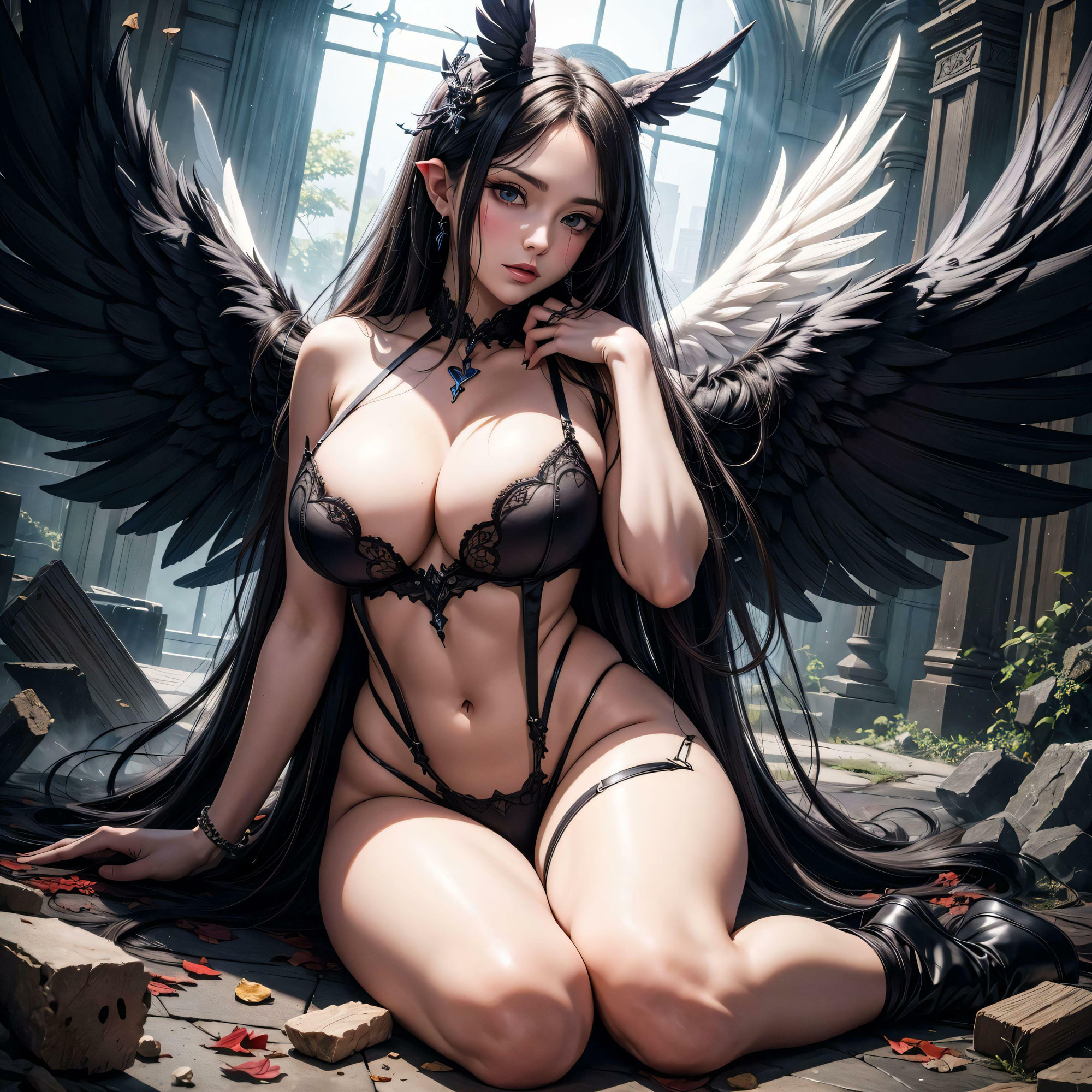 サンプル画像4:鳥のさえずり(おとぎばなしのかぎしっぽ) [d_402199]