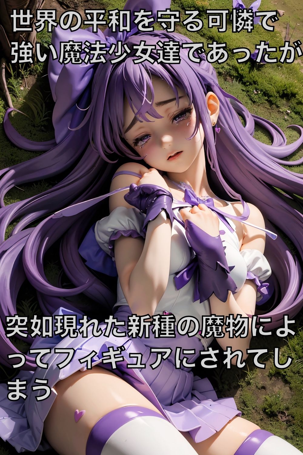 サンプル画像1:フィギュアにされ晒しものにされた魔法少女達(スタープロダクション☆) [d_402270]