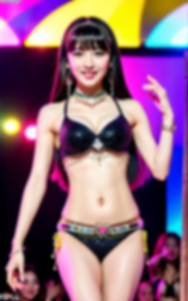 サンプル画像3:きわどい衣装で誘惑するエロすぎダンサー写真集98枚(おやすみバニー) [d_402319]