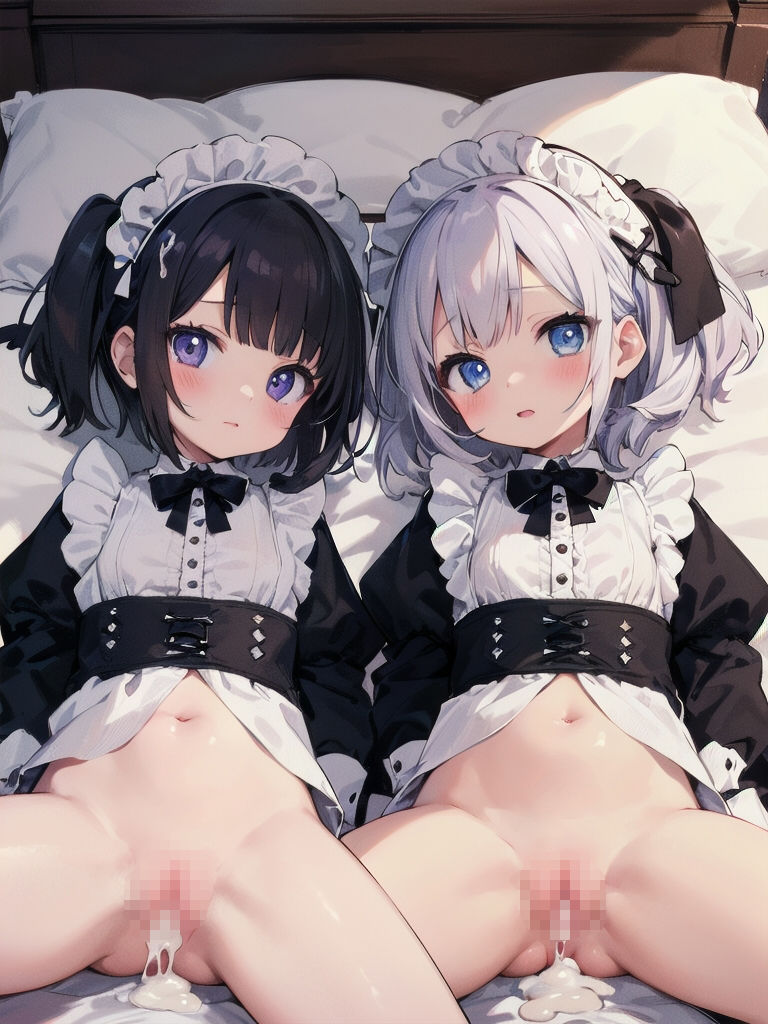 サンプル画像4:メイドの女の子とえっち2(もちもち生産所) [d_402347]