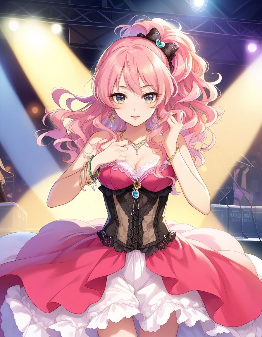 サンプル画像3:アイドルストリッパーの矜持！！ ドレスとパンティーは、脱がさないで・・・(たまごサンド) [d_402378]