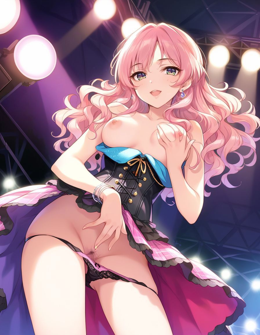 サンプル画像4:アイドルストリッパーの矜持！！ ドレスとパンティーは、脱がさないで・・・(たまごサンド) [d_402378]