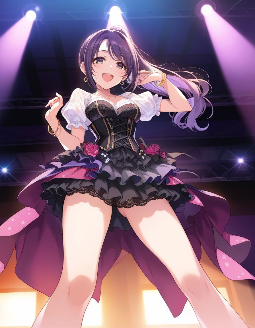 サンプル画像5:アイドルストリッパーの矜持！！ ドレスとパンティーは、脱がさないで・・・(たまごサンド) [d_402378]