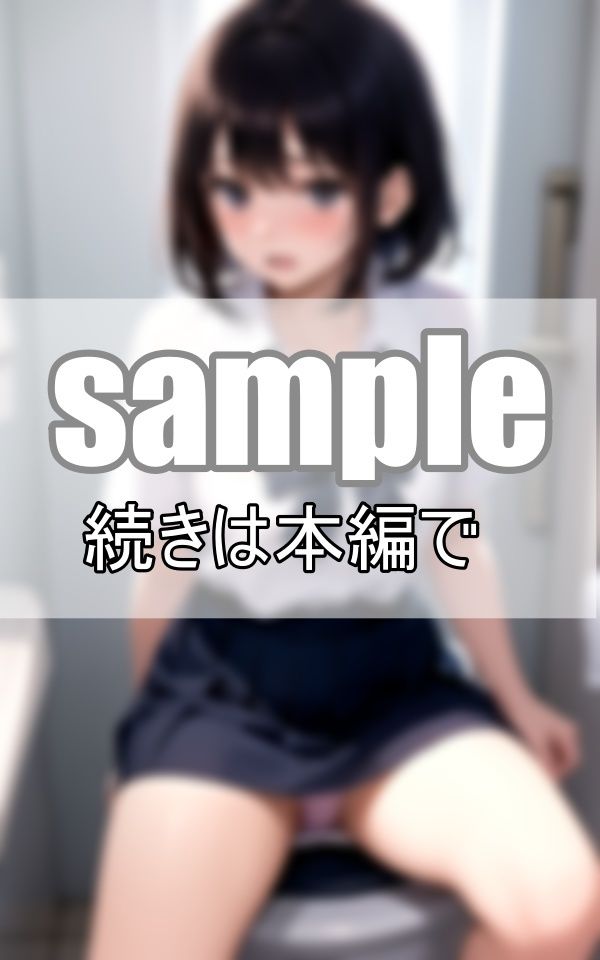 サンプル画像1:ちょっと！お兄ちゃん！ 妹のトイレを覗いちゃった！(むーにむに出版) [d_402518]