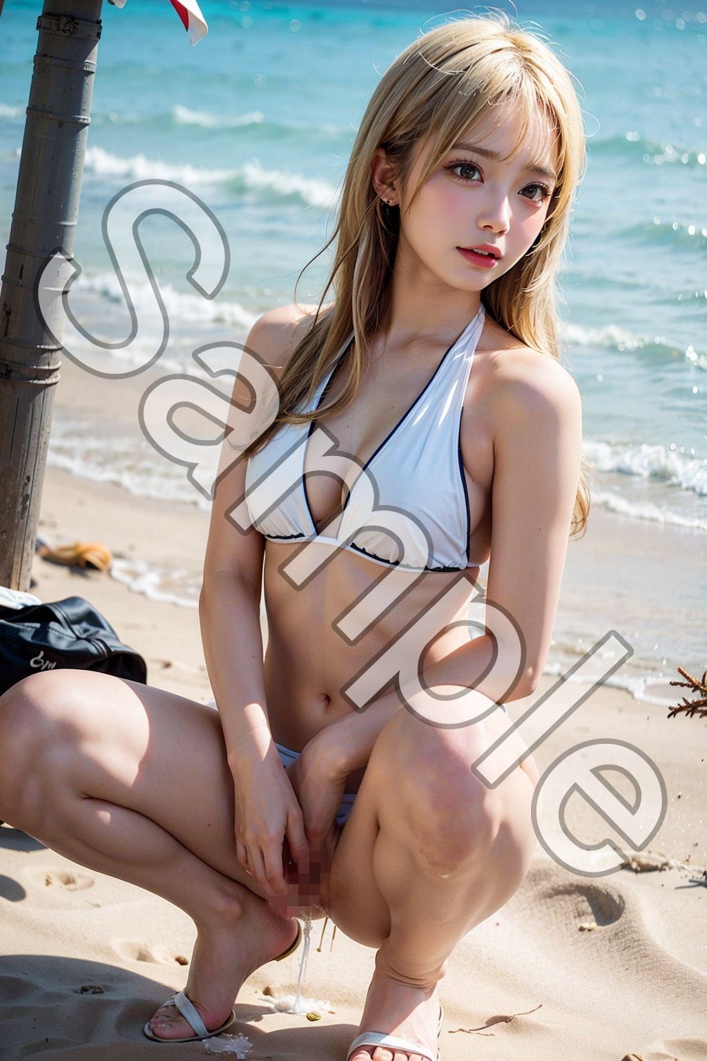 サンプル画像6:白ギャルおしっこ！(ユメニッキ) [d_402540]