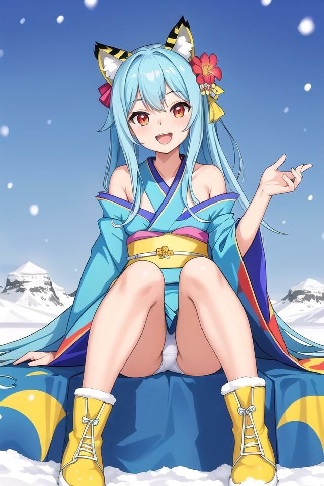 サンプル画像3:うる☆やつら 冬の着物のらむちゃん CGシリーズ第9弾(アイドル・マイスター) [d_402575]