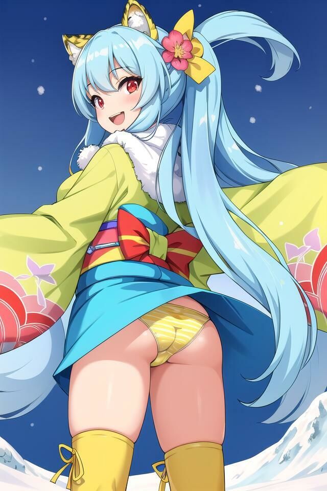 サンプル画像4:うる☆やつら 冬の着物のらむちゃん CGシリーズ第9弾(アイドル・マイスター) [d_402575]