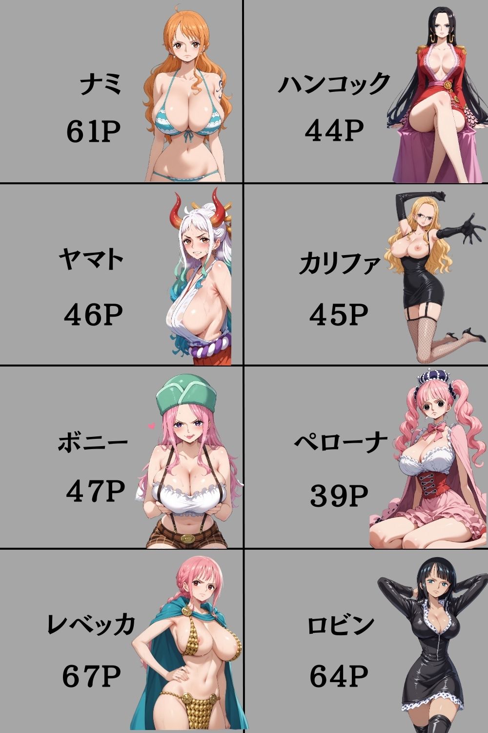 サンプル画像1:OMEKPIECE(満塁ホームラン) [d_402589]