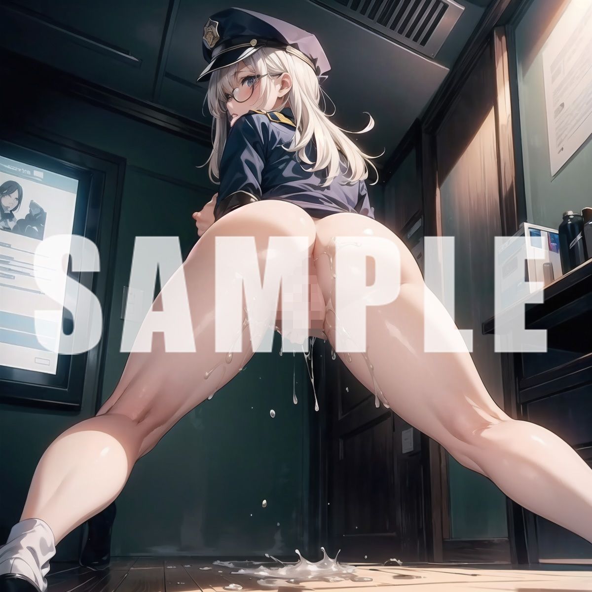 サンプル画像1:婦警さんたちのびしょびしょオナニー(ダンジョンWalker) [d_402595]