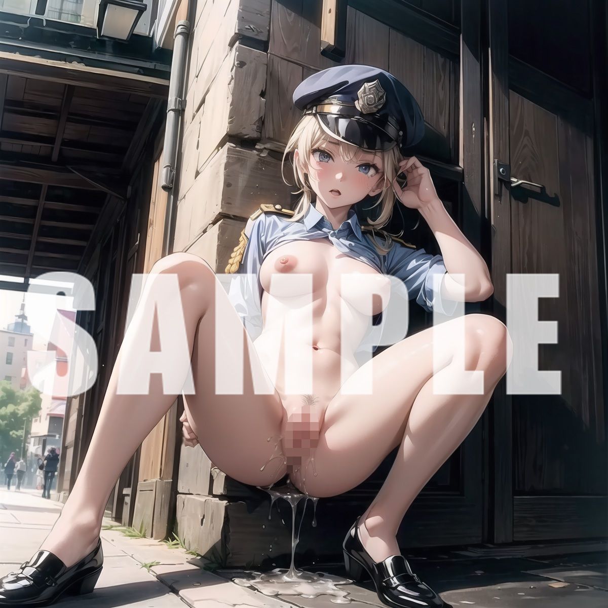 サンプル画像2:婦警さんたちのびしょびしょオナニー(ダンジョンWalker) [d_402595]