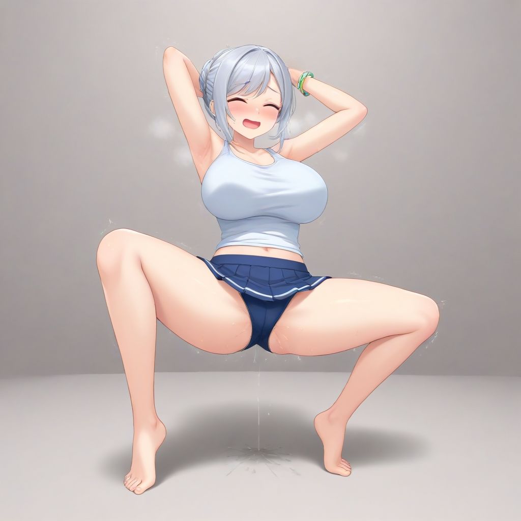 サンプル画像2:タンクトップガール1(Lulu’s factory) [d_402651]