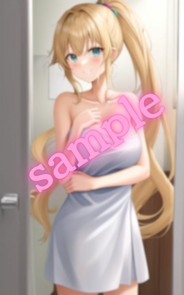 サンプル画像1:幼馴染の彼女はお風呂上りいつもバスローブ(セクシークラブ) [d_402660]