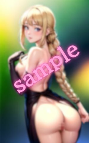 サンプル画像3:ギャルの巨尻！！(AIヌルヌル部) [d_402664]