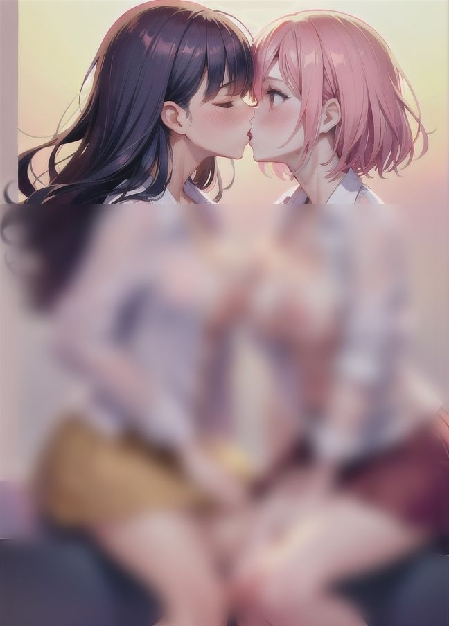 サンプル画像5:レズの性欲事情「部室で先輩とエッチ」(寝る前にえっちなことしよ？) [d_402669]