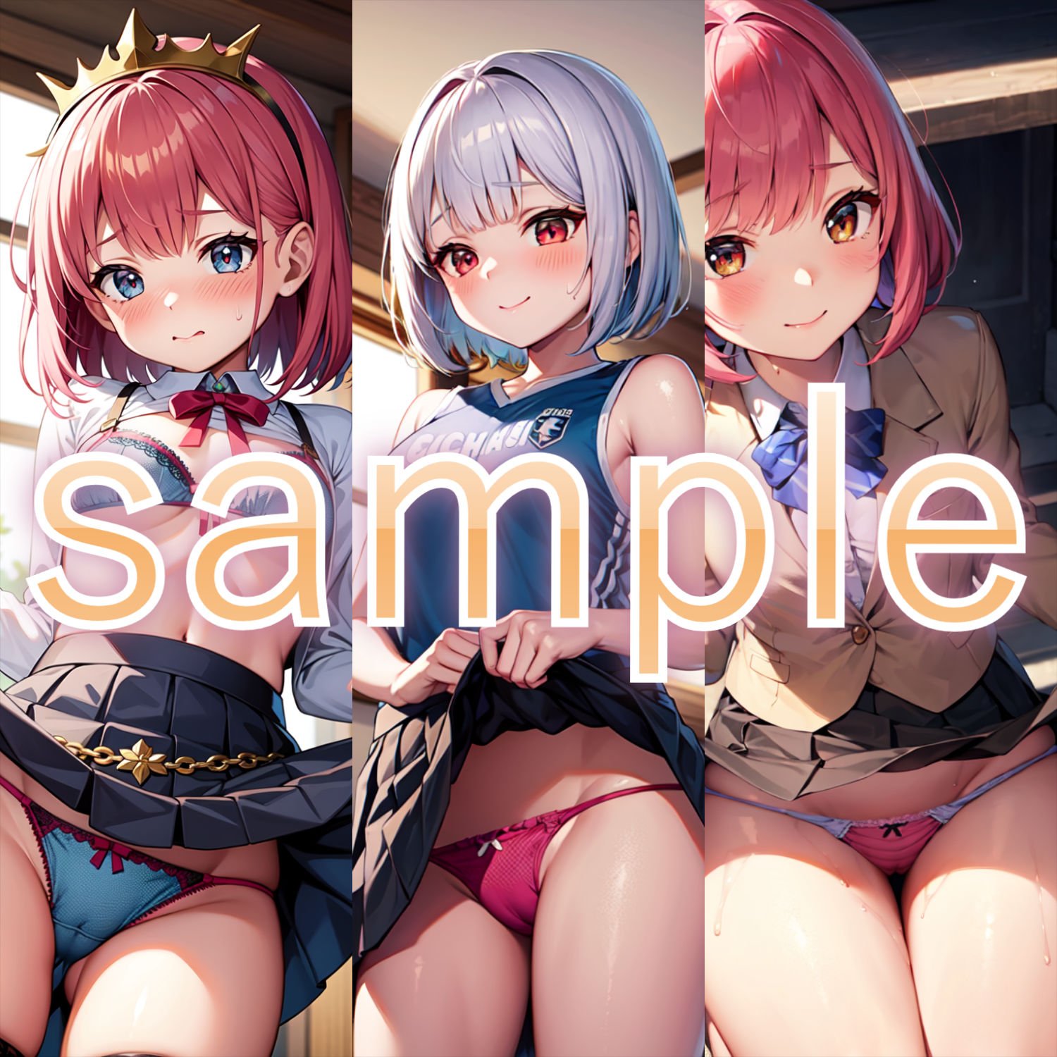 サンプル画像1:せんせぇー！私のぉ〜♪おパンツどぉですかぁ〜4♪(rttstar) [d_402680]