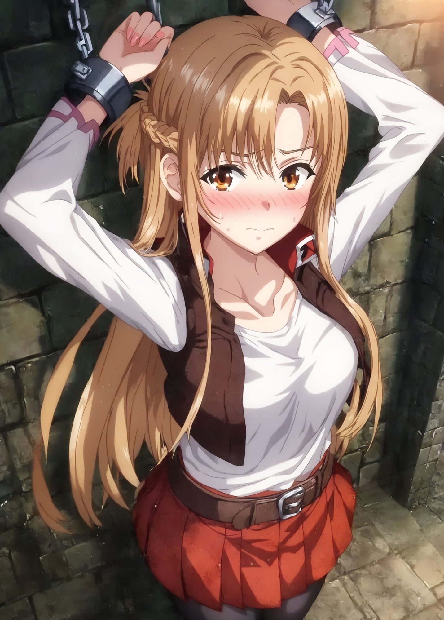 サンプル画像3:辱められたヒロイン達 vol.1(絵心あいのAI生成アトリエ) [d_402733]