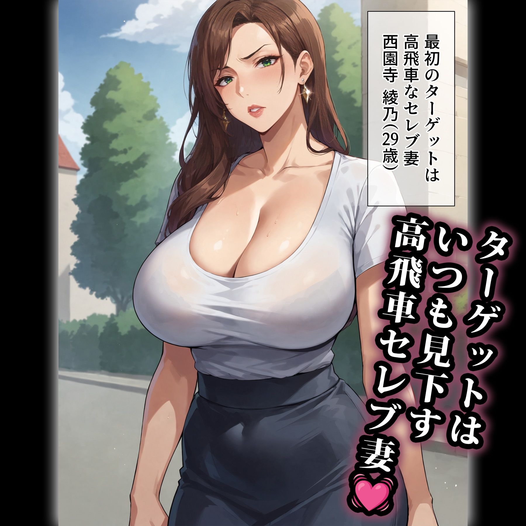 サンプル画像2:催●おじさんに支配された人妻〜高飛車セレブ妻が種付けされるまで(エロエロ天国) [d_402766]