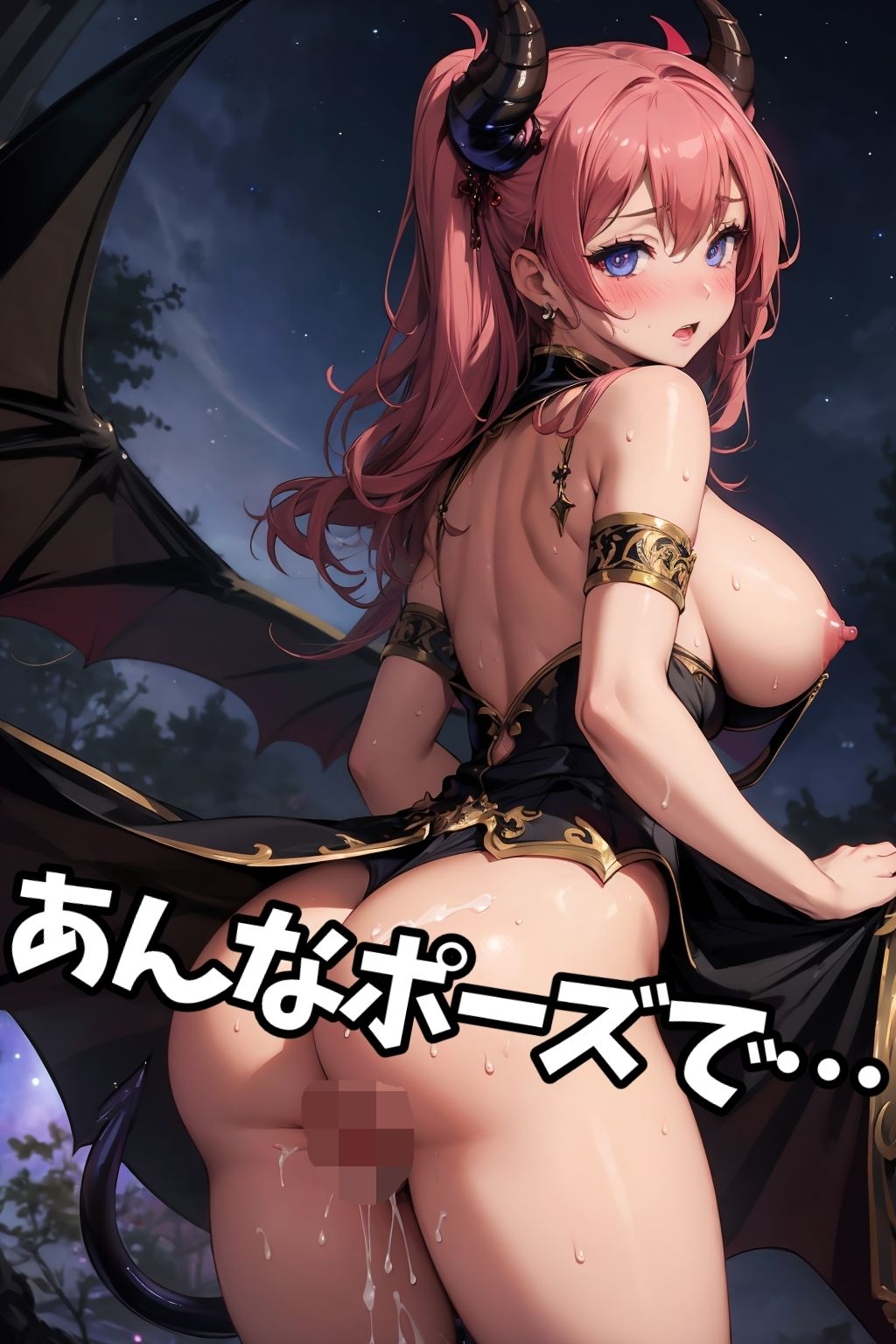 サンプル画像5:えろえろサキュバス(えちえちむふふに) [d_402827]