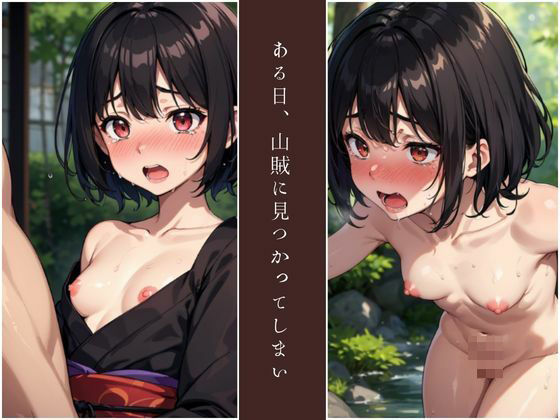 サンプル画像5:放尿好きな変態娘が遊郭に売られてしまう本(あおいそら) [d_402848]