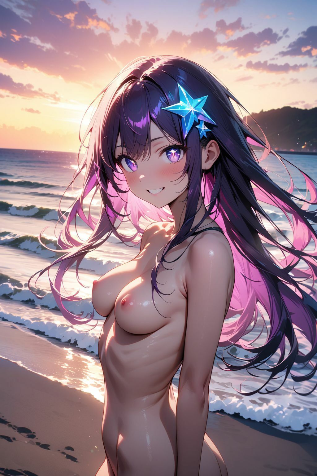 サンプル画像2:推しの子 星〇アイ(リュ@AI) [d_402952]