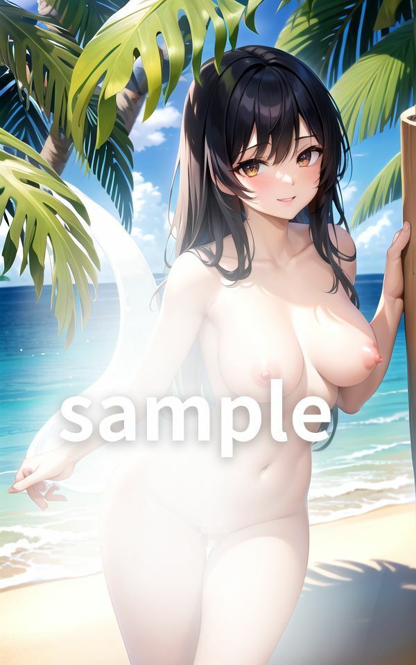 サンプル画像4:ヌーディストビーチの大胆なお姉さん3(AIblack) [d_403052]