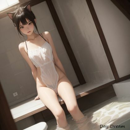 サンプル画像5:猫耳バスルームR(Day Dream) [d_403067]