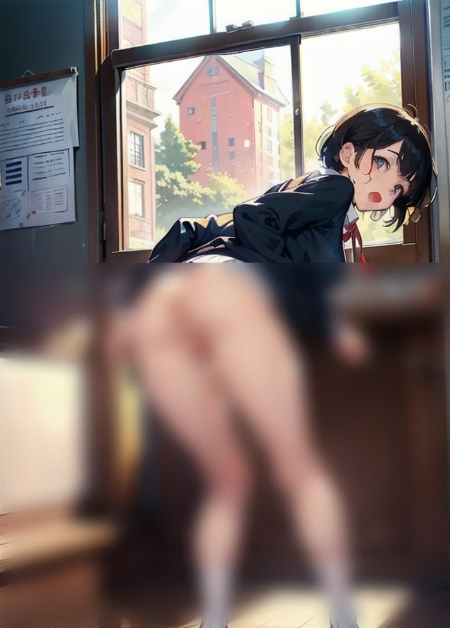 サンプル画像6:僕のペット「空き教室でクラスメイトとえっち」(サンタさん) [d_403106]