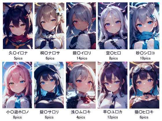 サンプル画像2:ブルパコ-blue parchive-おばんつ集(xxxprompt) [d_403201]