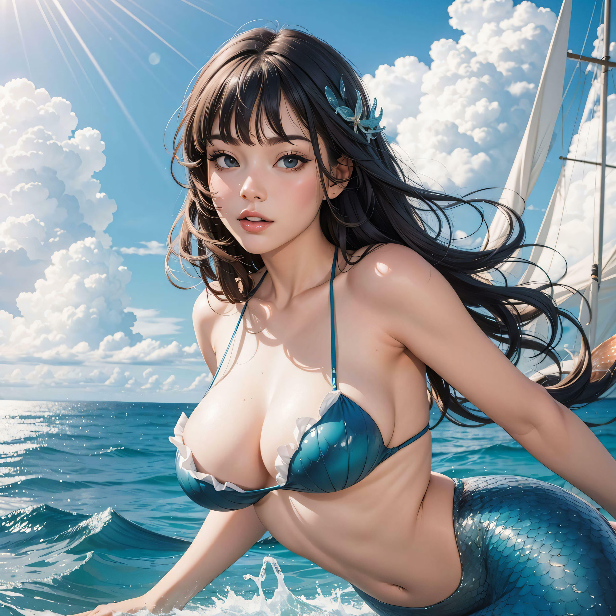 サンプル画像6:にんぎょっくす(ふしぎなびんのなか) [d_403249]