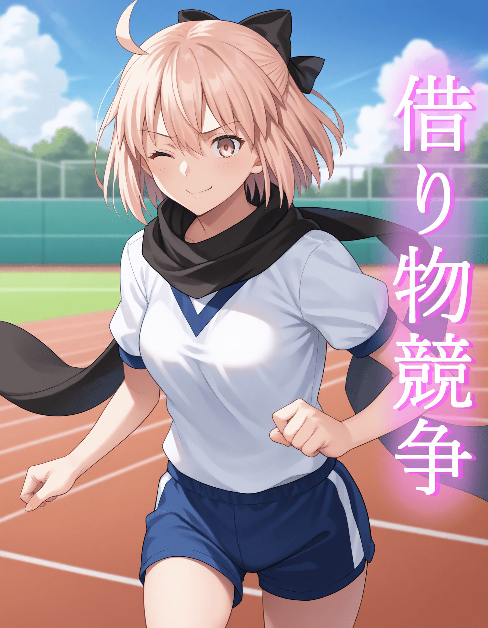 サンプル画像1:【沖田総司編】カルデア運動会 〜えっちな種目と触手エネミー〜(アイ屋) [d_403291]