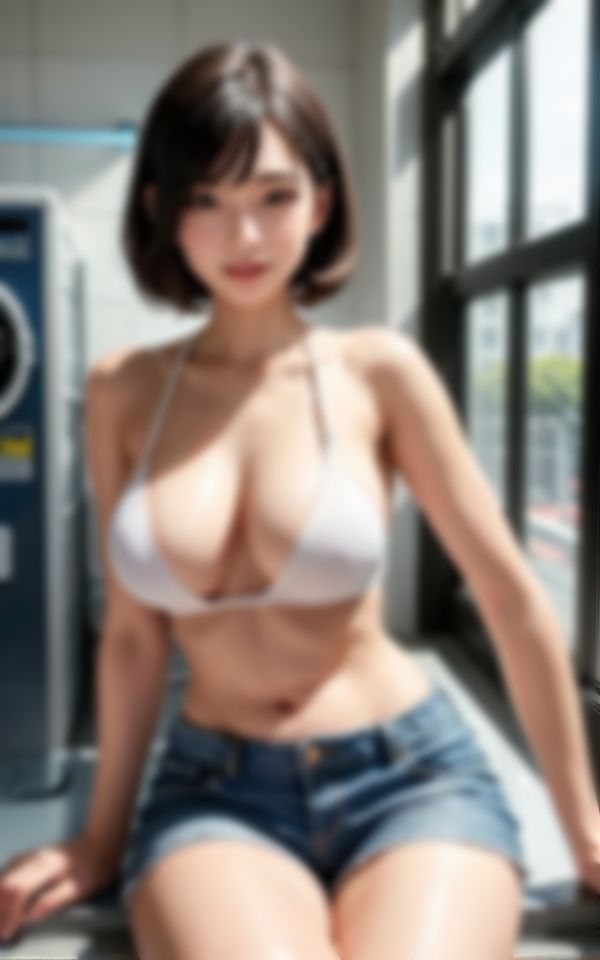 サンプル画像2:コインパークで見つけたエッチな淫乱お姉さんにメロメロ(リンカAI) [d_403300]