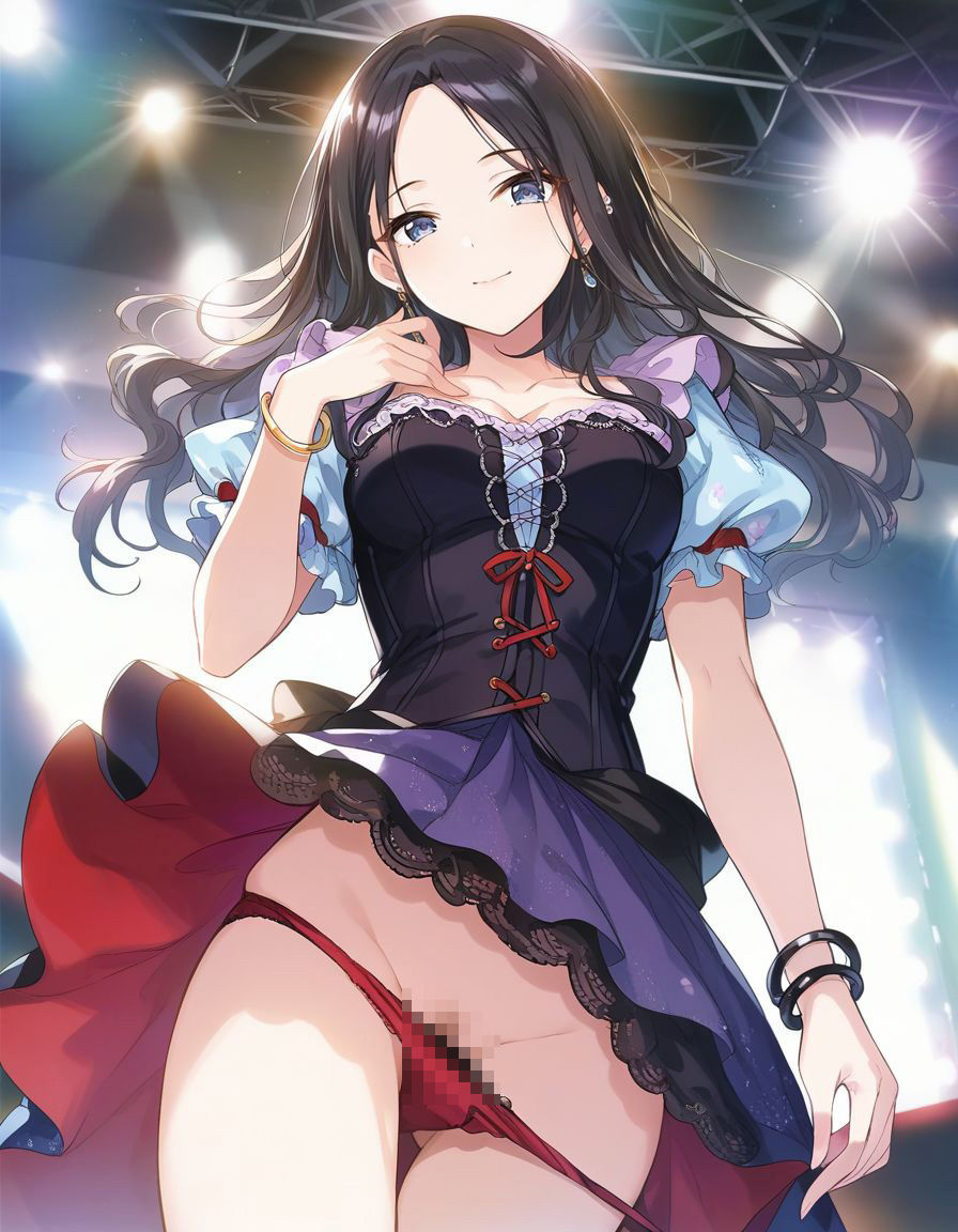 サンプル画像2:アイドルストリッパーの矜持2！！ ドレスとパンティーは、脱がさないで・・・(たまごサンド) [d_403327]